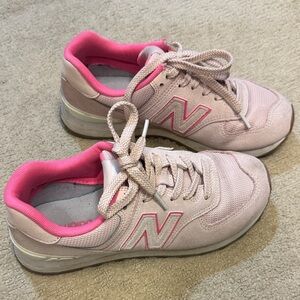 New Balance Pink 574 Shoes